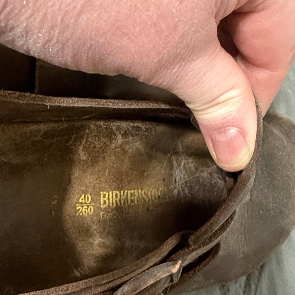 Women’s  Brown Leather Buckle Shoes - Picture 7 of 10